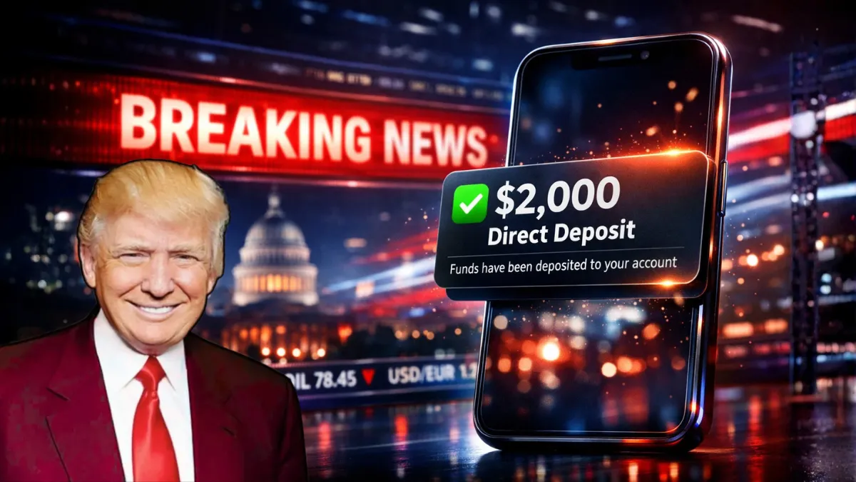 $2,000 Direct Deposit Coming
