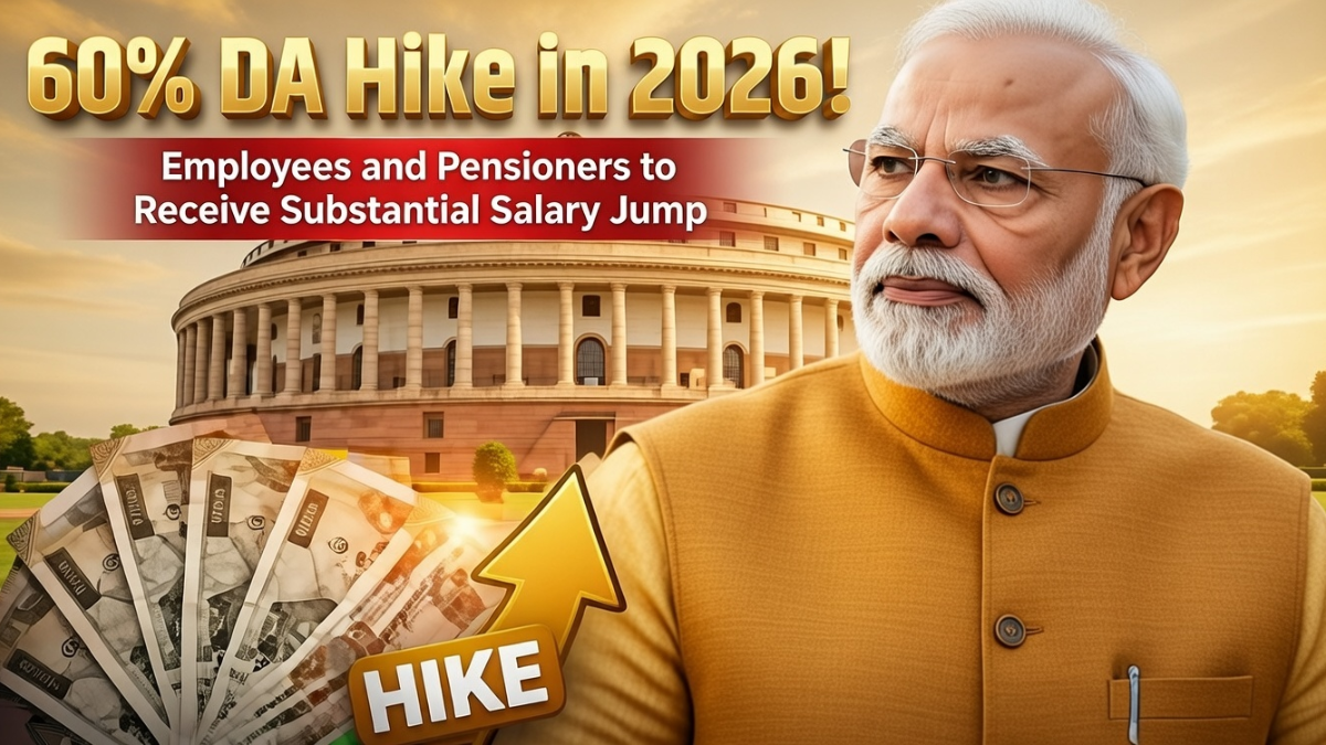60% DA Hike 2026