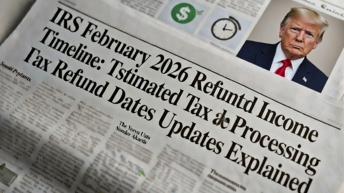 IRS February 2026 refund