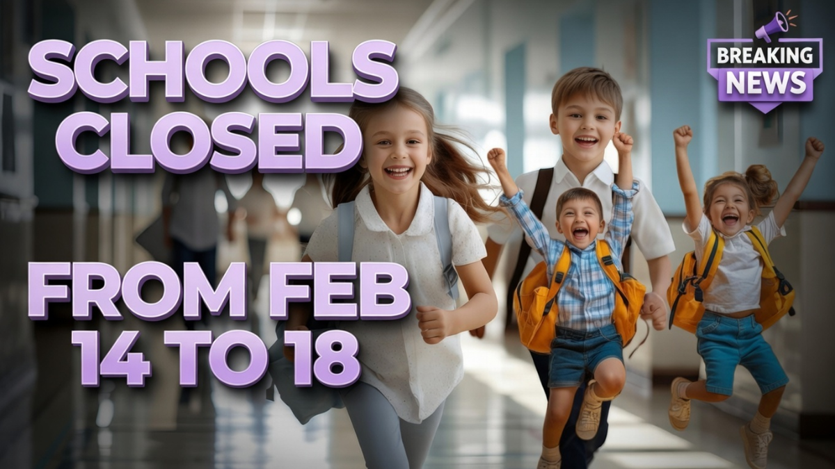 school holiday February 2026