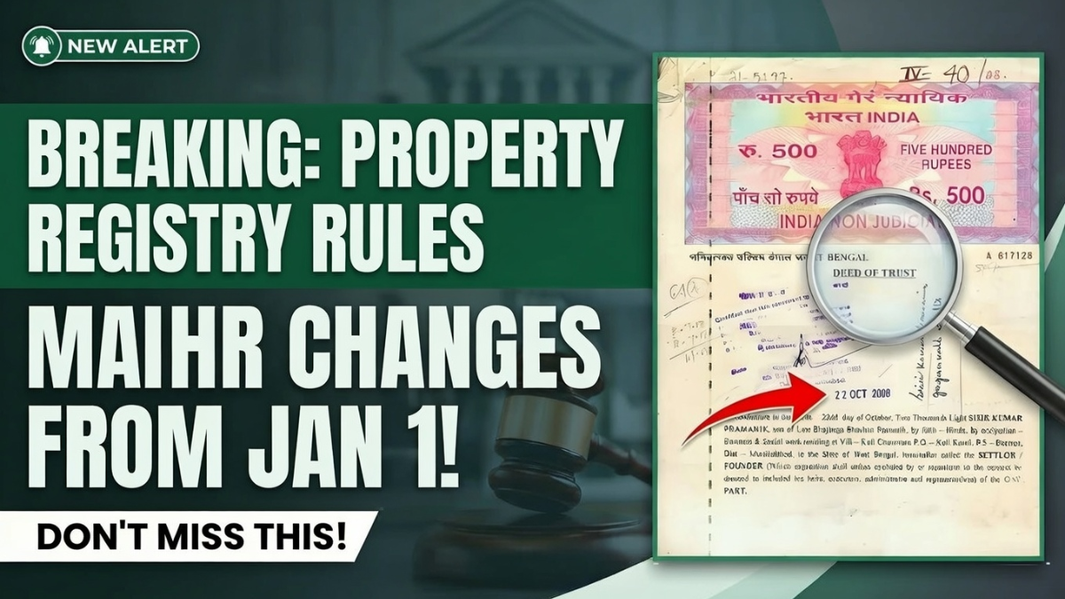 Property Registry Update 2026