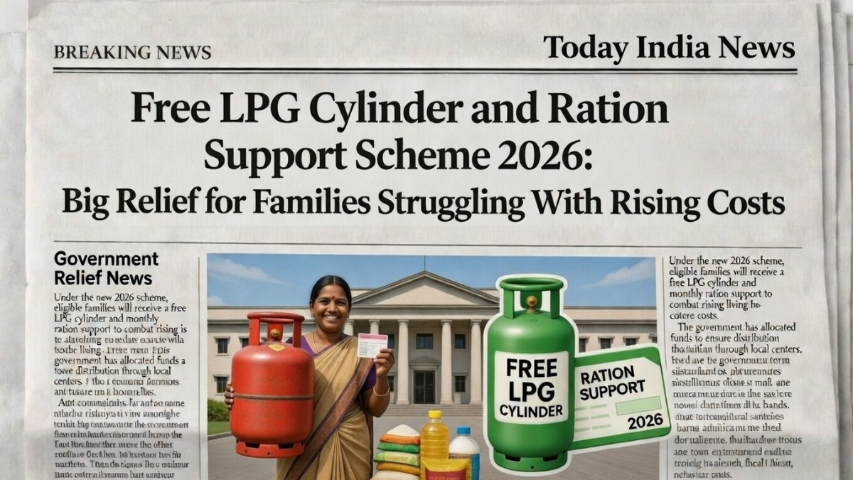 Free LPG Cylinder 2026
