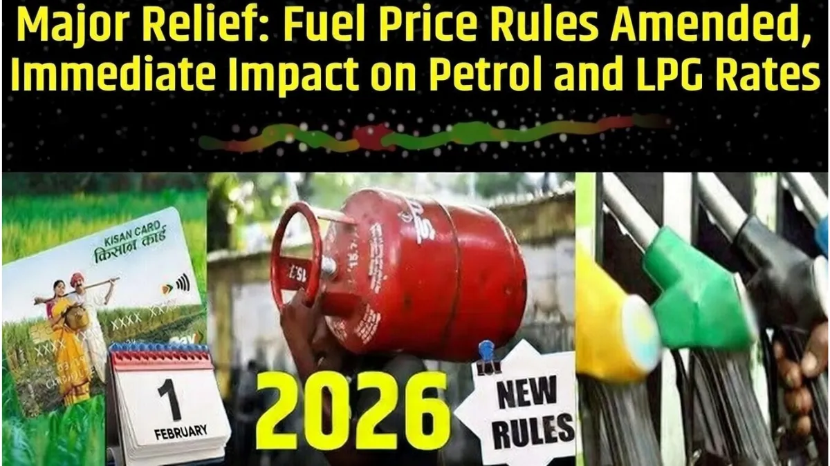 Fuel Price Rules Amended