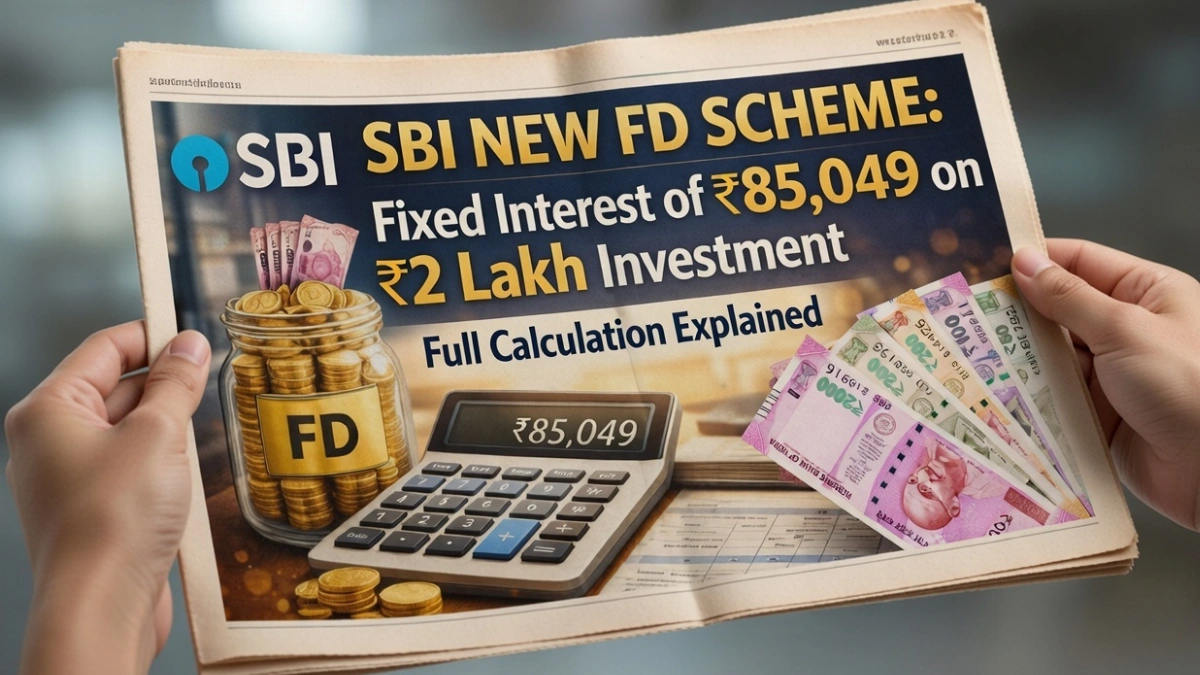 SBI FD scheme 2026