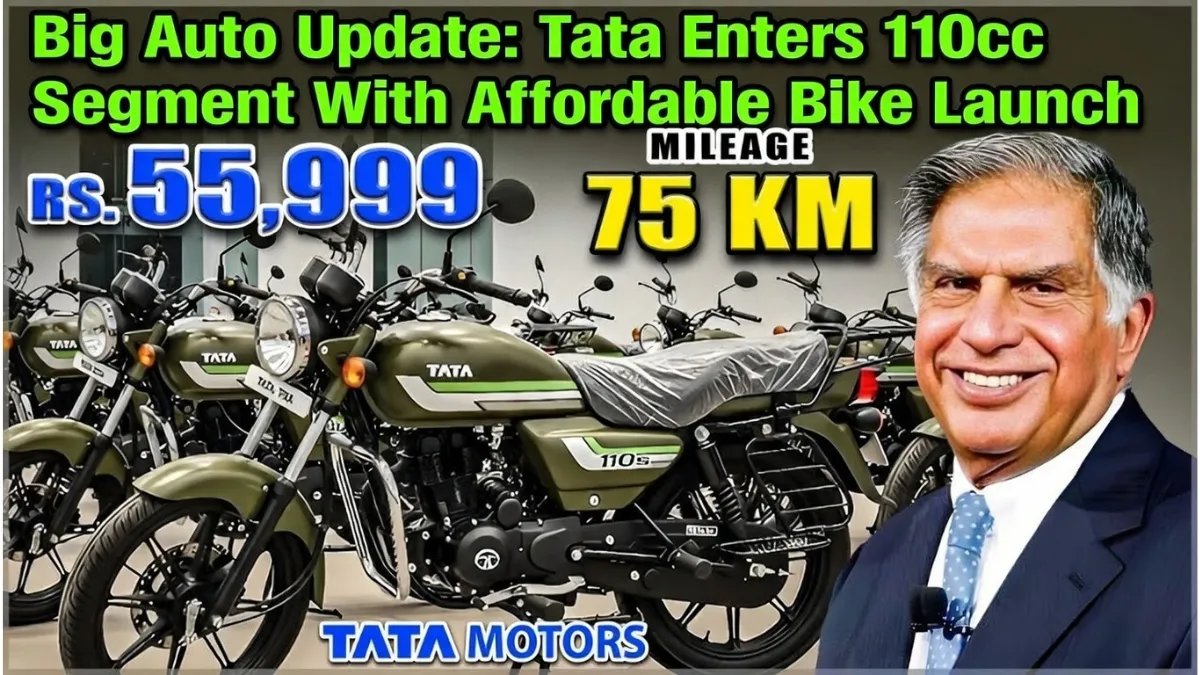 Tata Enters 110cc Segment